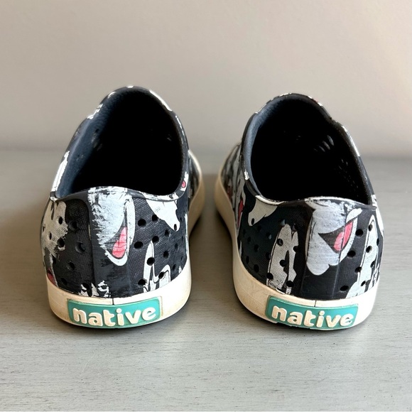 Native x Disney Mickey Mouse Slip On Shoes Size M3/W5 Black Waterproof Unisex - Picture 6 of 12